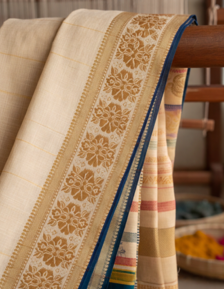 Handloom dhotis