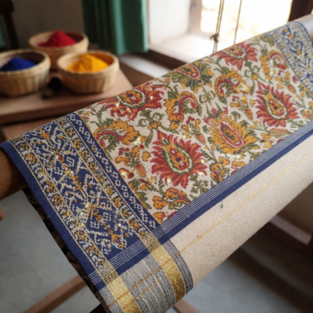 Handloom bedsheets