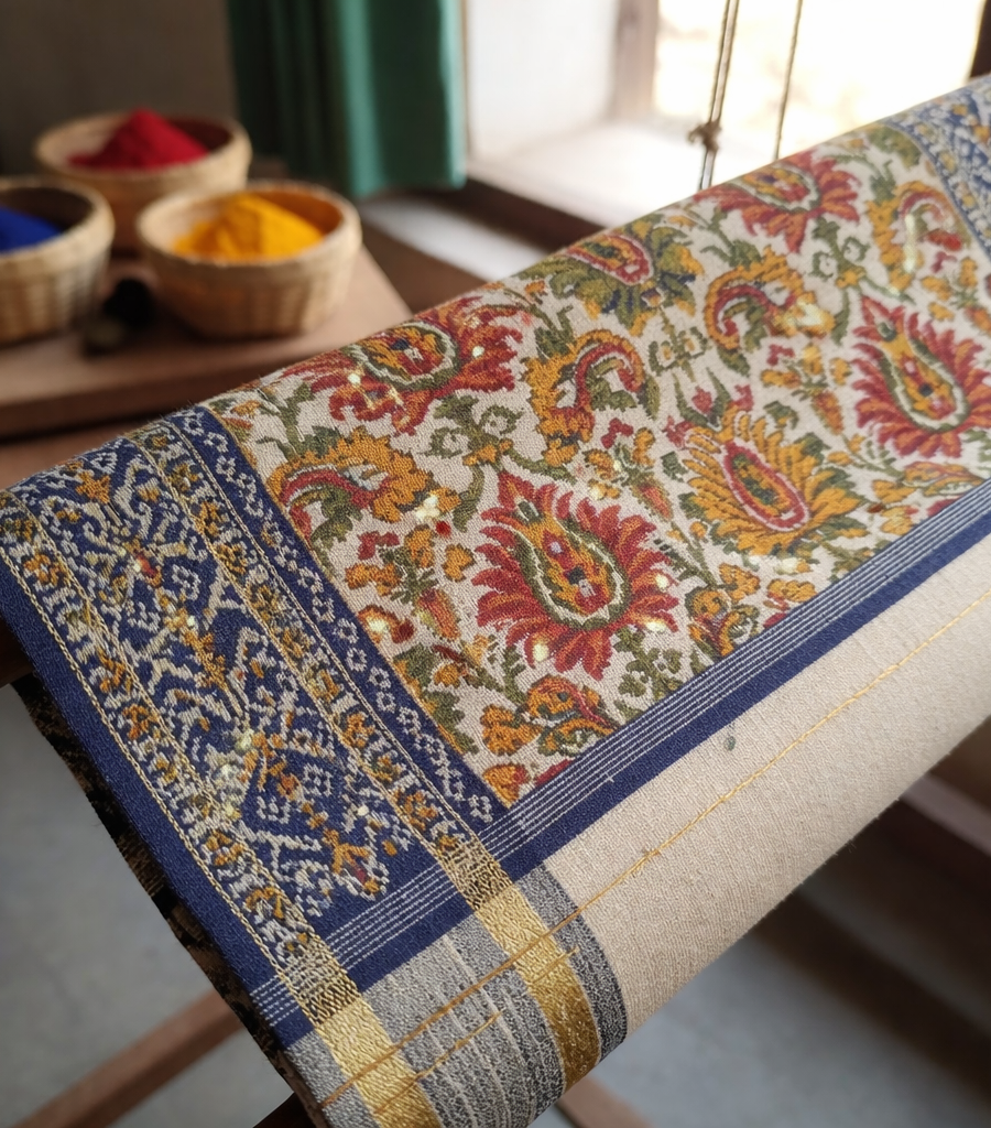 Handloom bedsheets