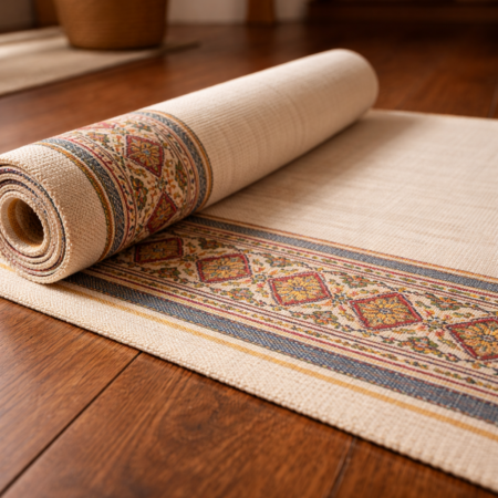 Handloom yoga mats