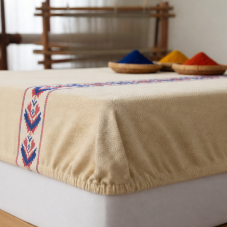 Handloom fitted sheets