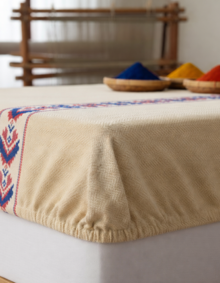 Handloom fitted sheets