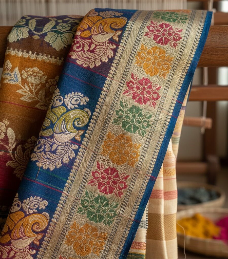 Handloom sarees
