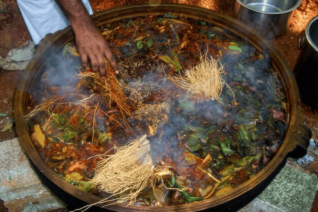 Natural Bleaching and Purification Process